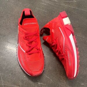 Dolce & Gabbana Men's Bold Red Sneakers